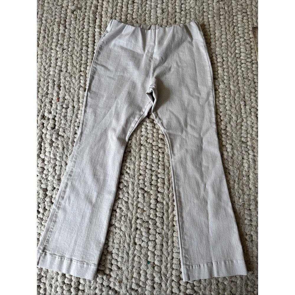 Ann Mashburn Faye Beige Pants Women's‎ Medium Cotton Blend